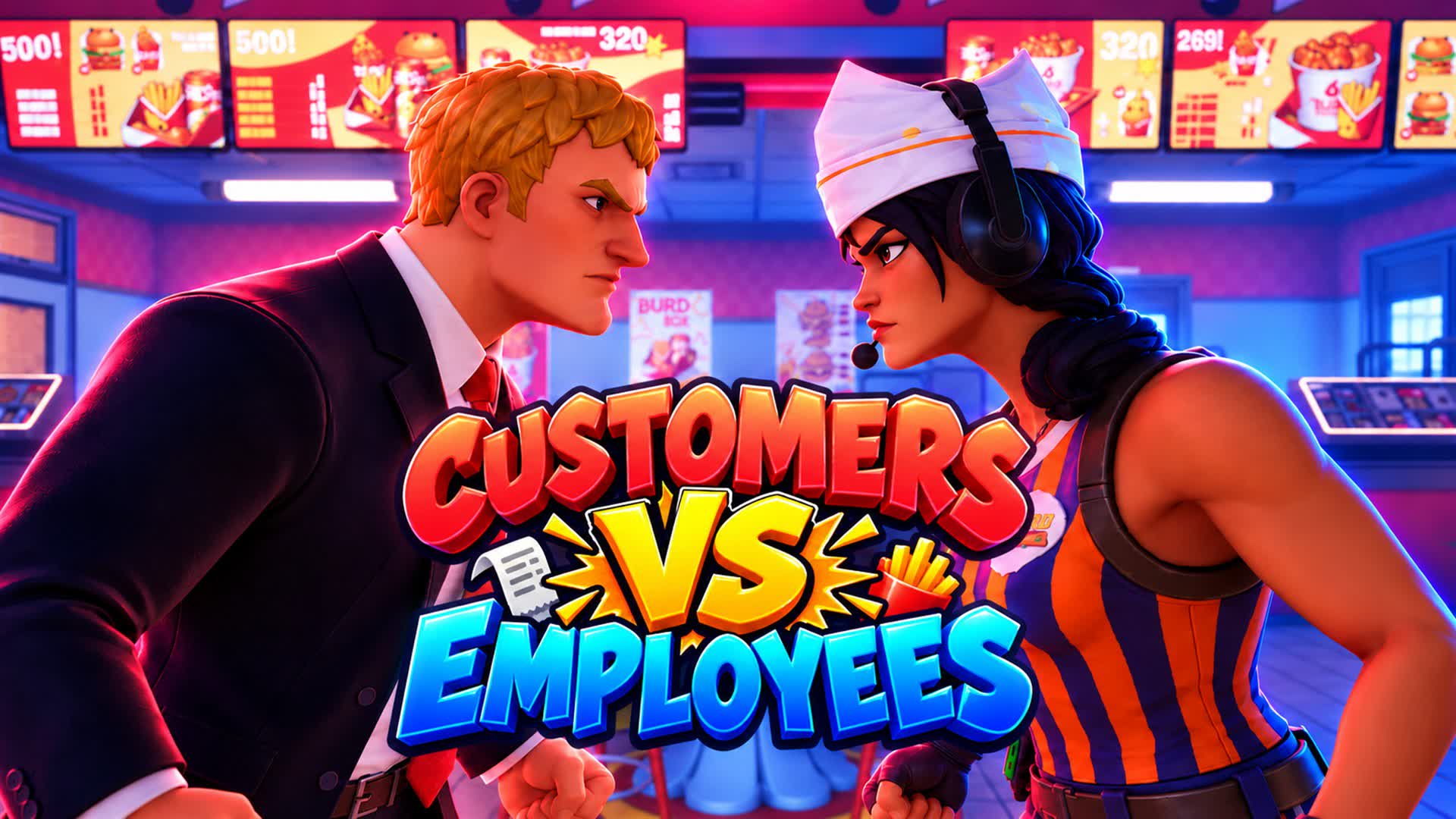 CUSTOMERS VS EMPLOYEES