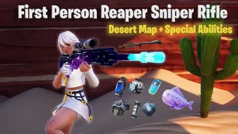 Reaper sniper First Person Desert Map 🌵