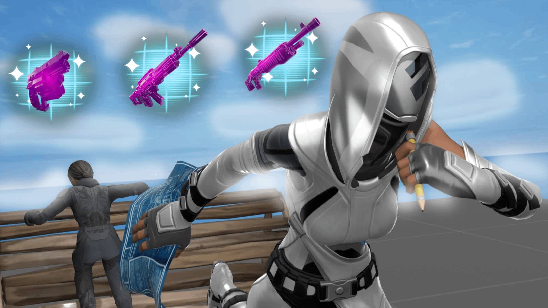 1v1 Build Fight [fayeer] قتال بناء فردي