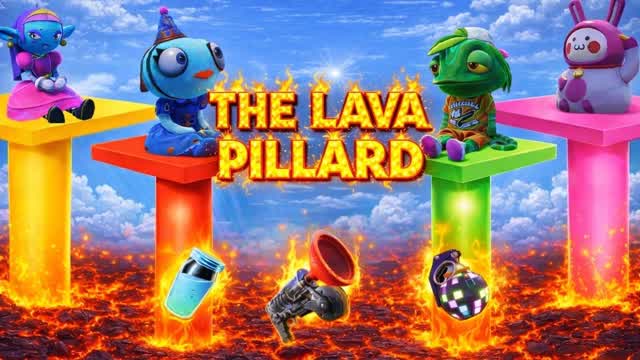 🌋🔥The lava pillard game 🔥🌋