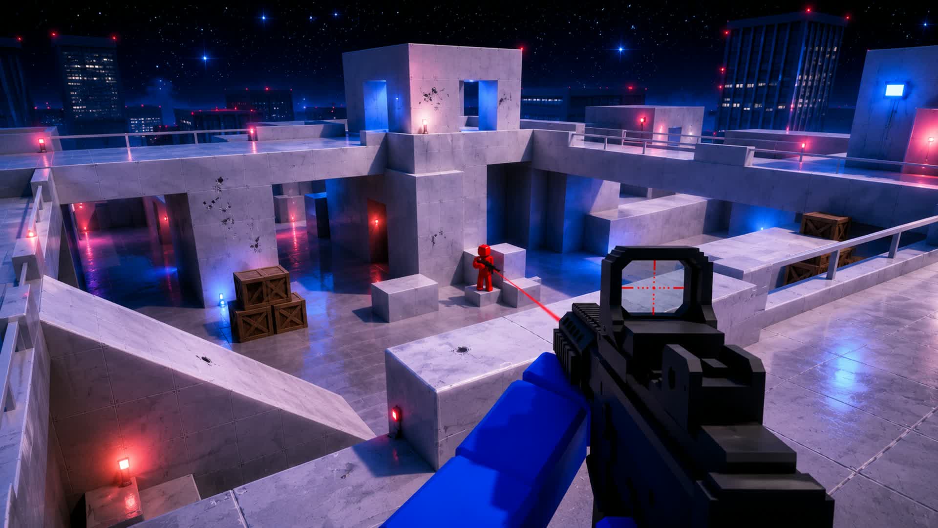 RED VS BLUE, FUNNY NUMBERS