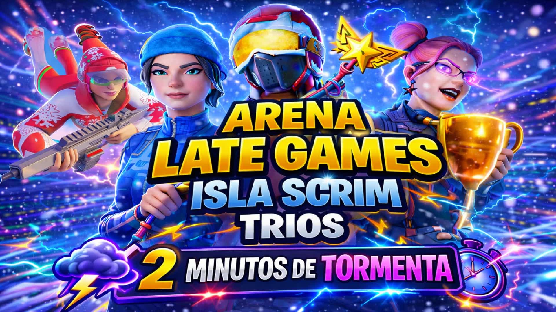 LATE GAMES TRIOS ISLA SCRIM