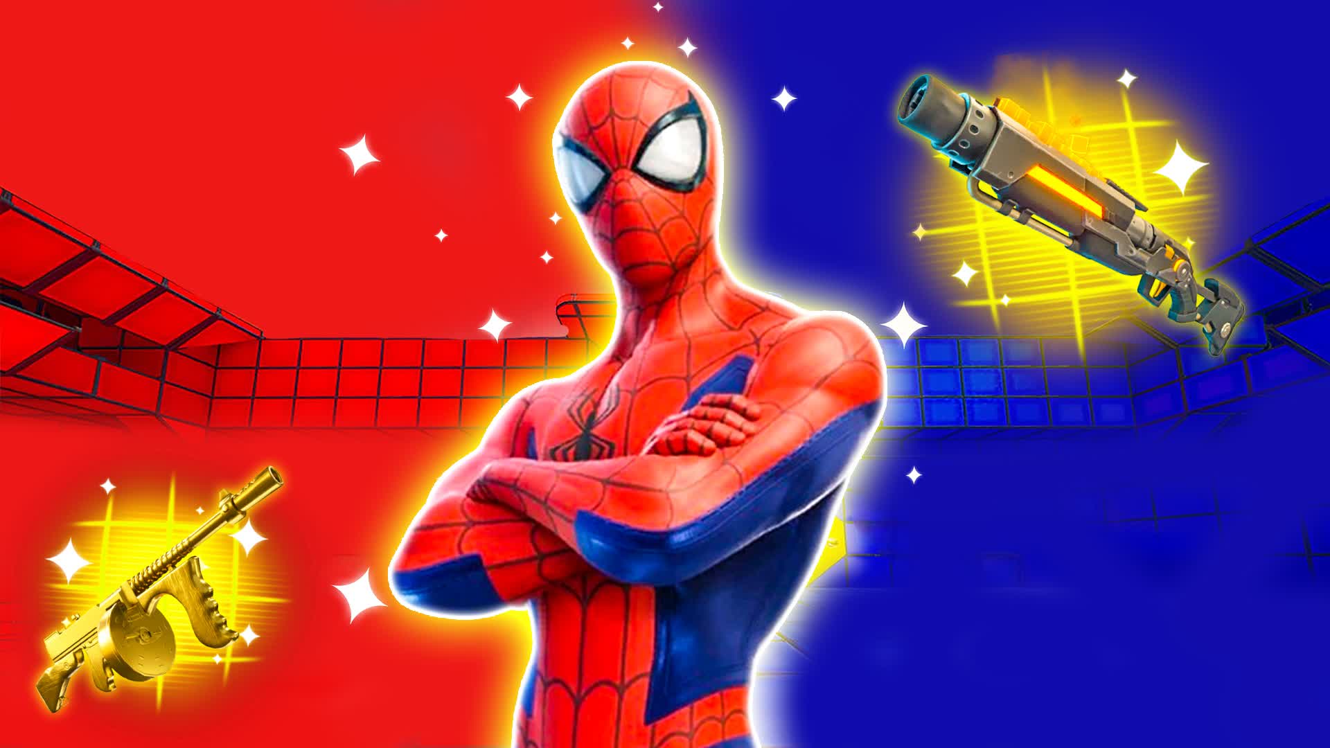 SUPER HERO🔥RED VS BLUE🔴🔵