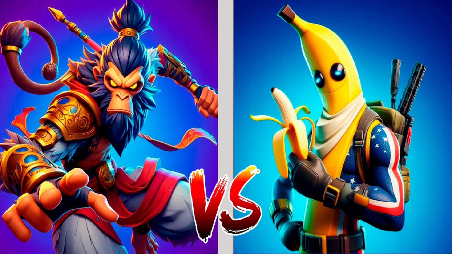 🔴MONKEY VS  BANANAS🟡