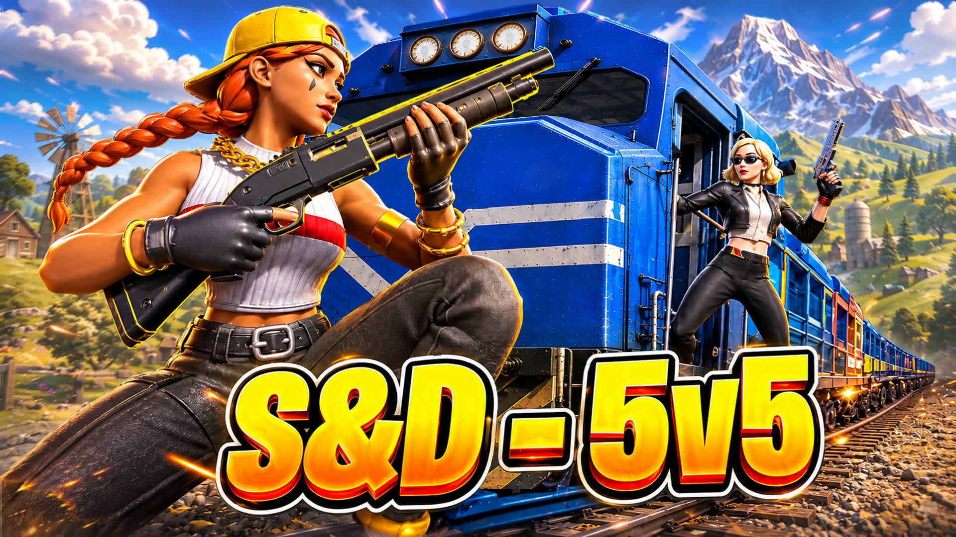 TRAIN WARS 🚂 | 5V5 S&D