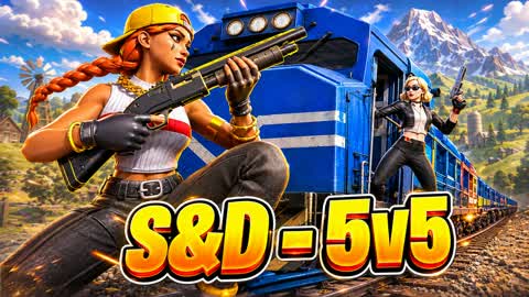 TRAIN WARS 🚂 | 5V5 S&D