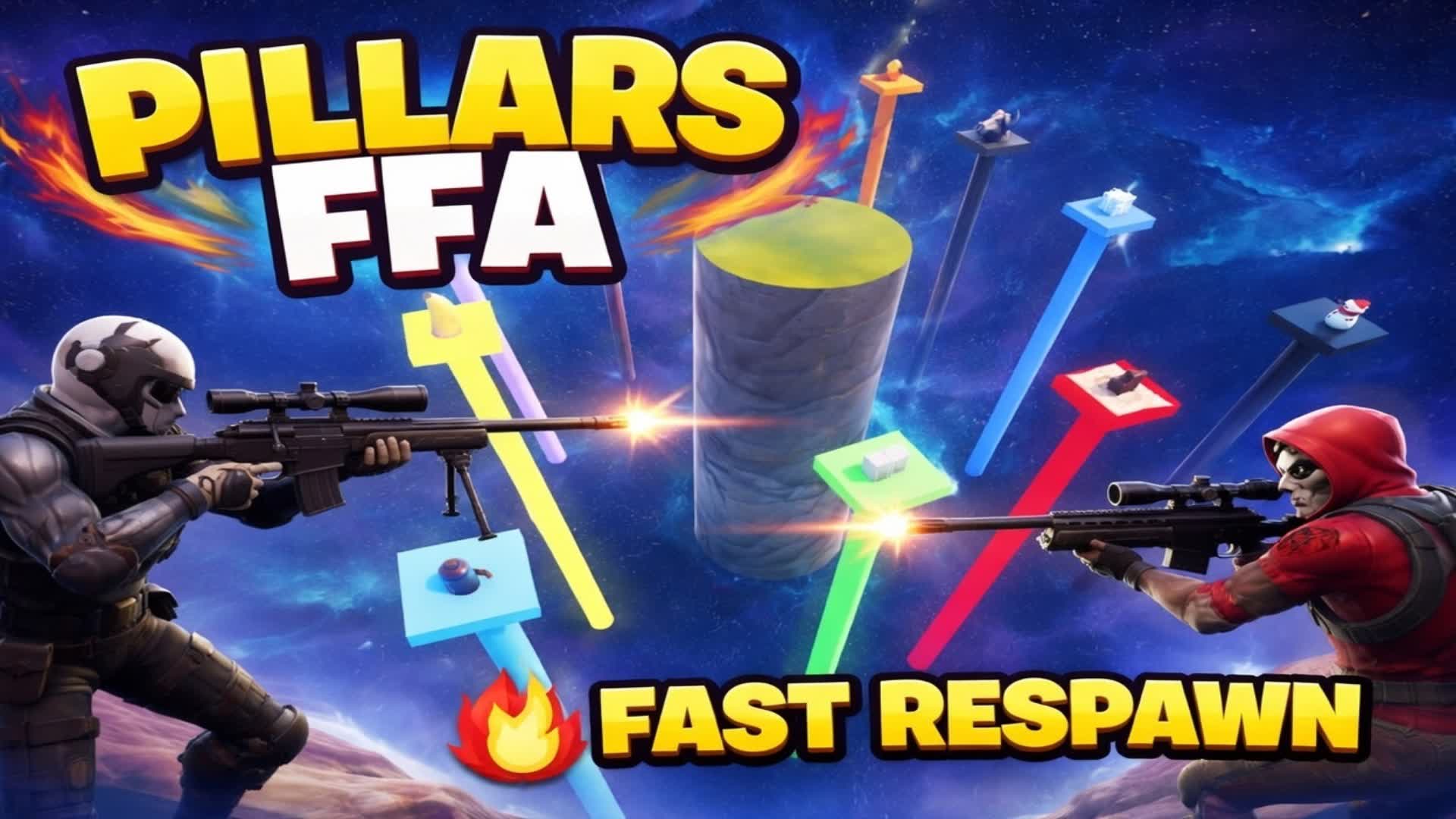 PILLARS FFA 🔥 FAST RESPAWN WARDA