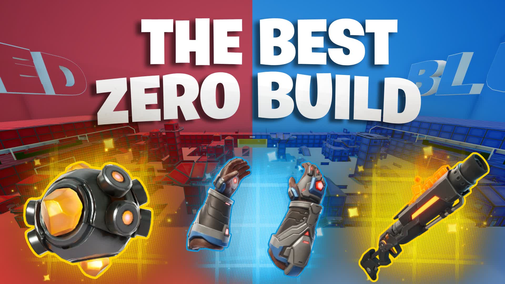 BEST ZERO-BUILD RED 🔴 VS BLUE 🔵