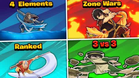 4 Elements Zone Wars