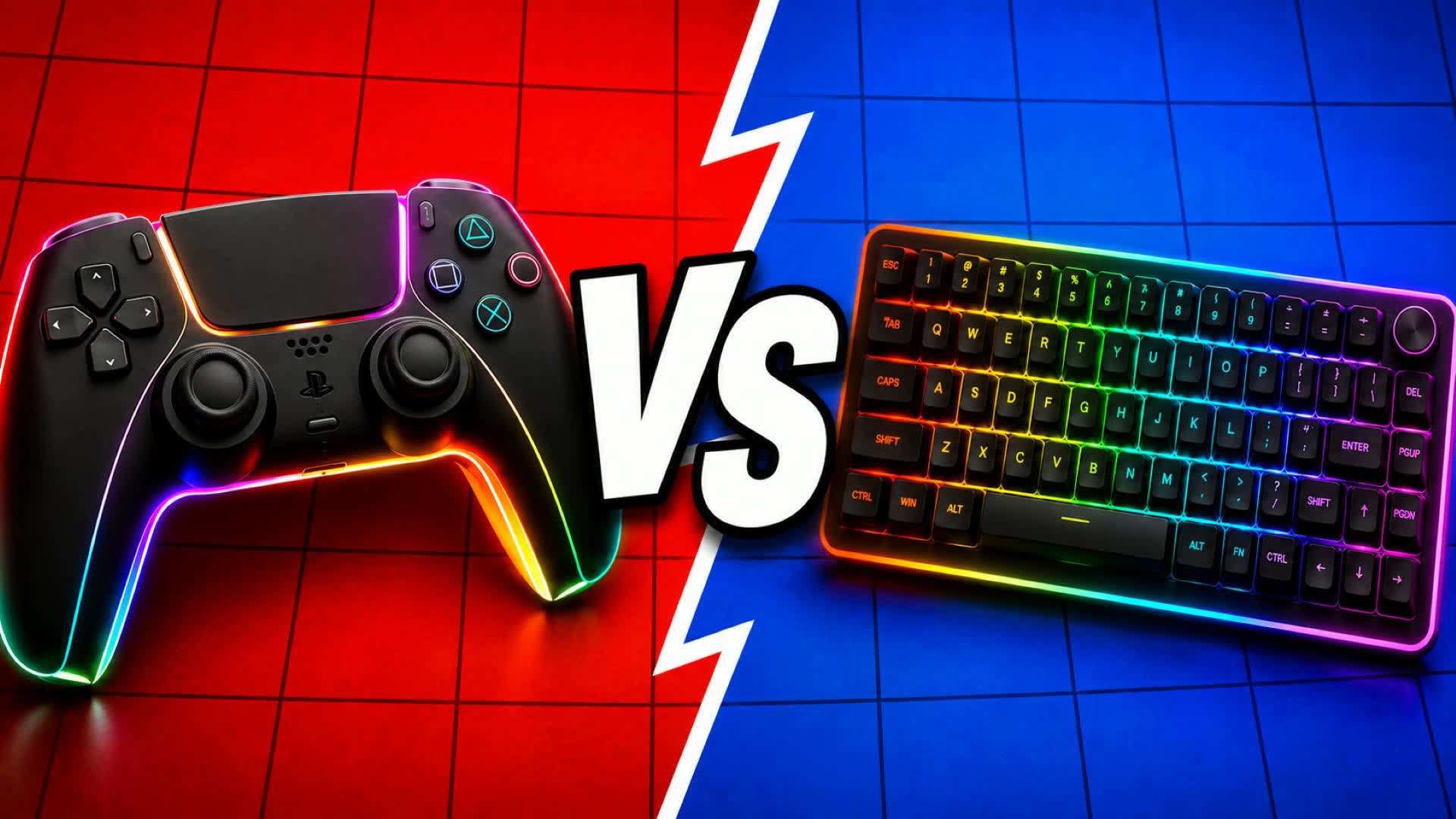 CONTROLLER VS KEYBOARD 🔴🔵