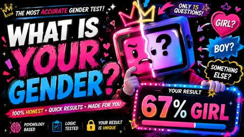 THIS TEST KNOWS YOUR TRUE GENDER👀| QUIZ