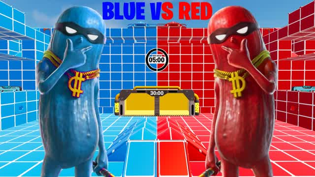MEGA RED VS BLUE🔴🔵