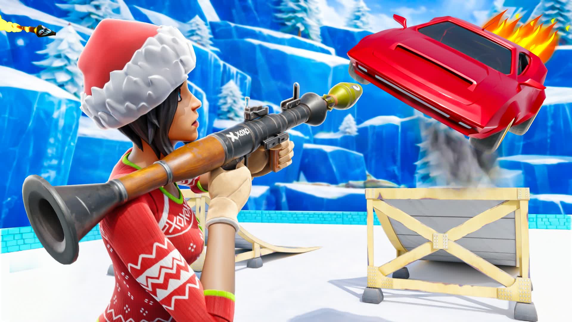 CRAZY ROCKET VS CARS