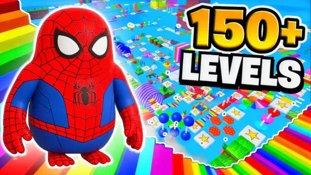 FALL GUYS ESCAPE OBBY PARKOUR 150+