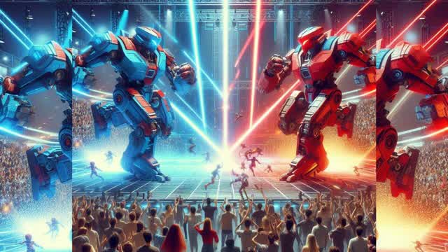 16 RED VS BLUE VS GREEM