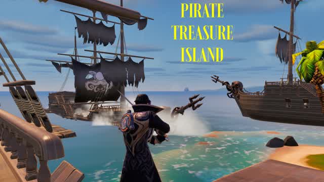 Pirate treasure island