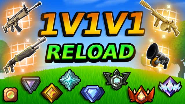 🔥 SUPER 1V1V1 RELOAD RANKED 🔥