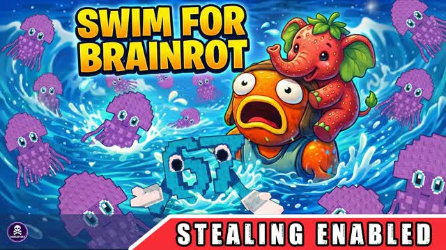 SWIM FOR BRAINROT [TSUNAMI]