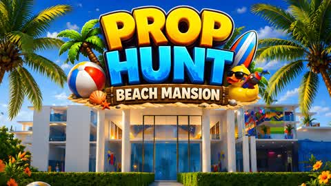 Beach Mansion Prop Hunt ☀️