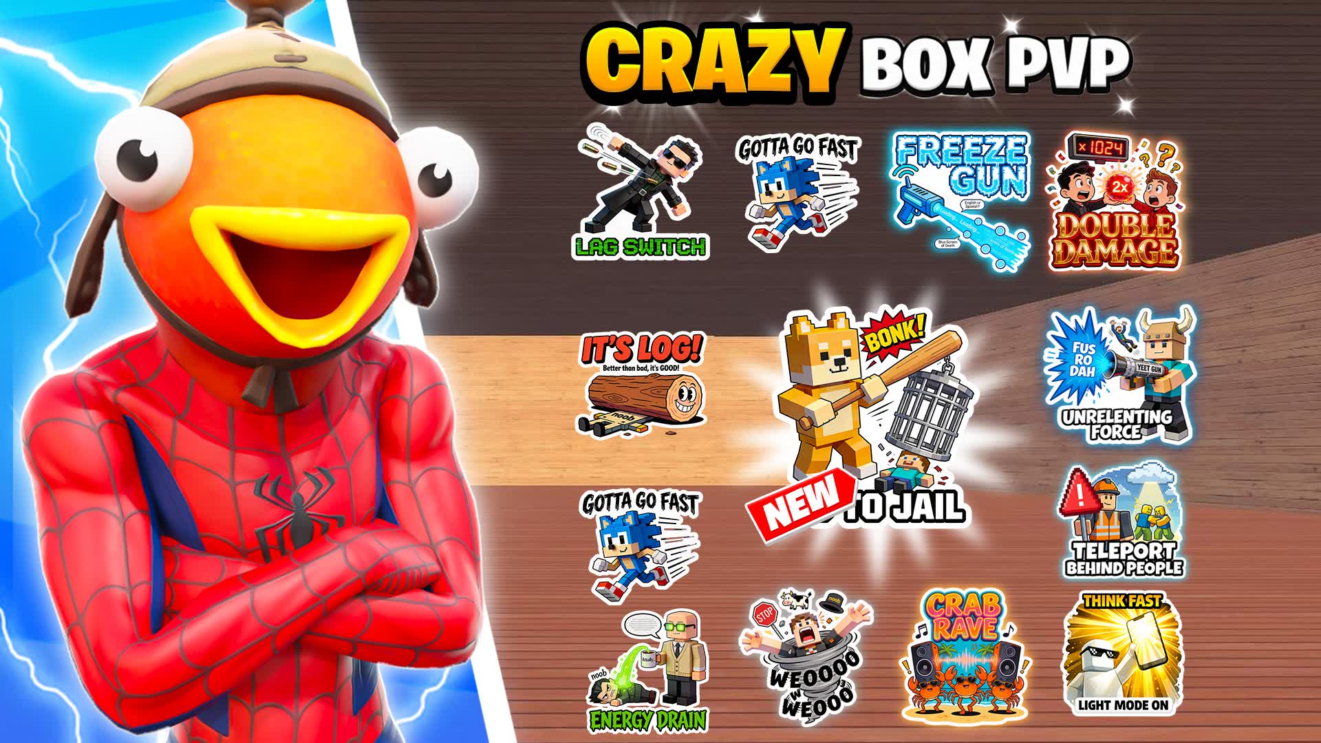 🔥 クレイジーボックスPVP 📦 ボックスファイト