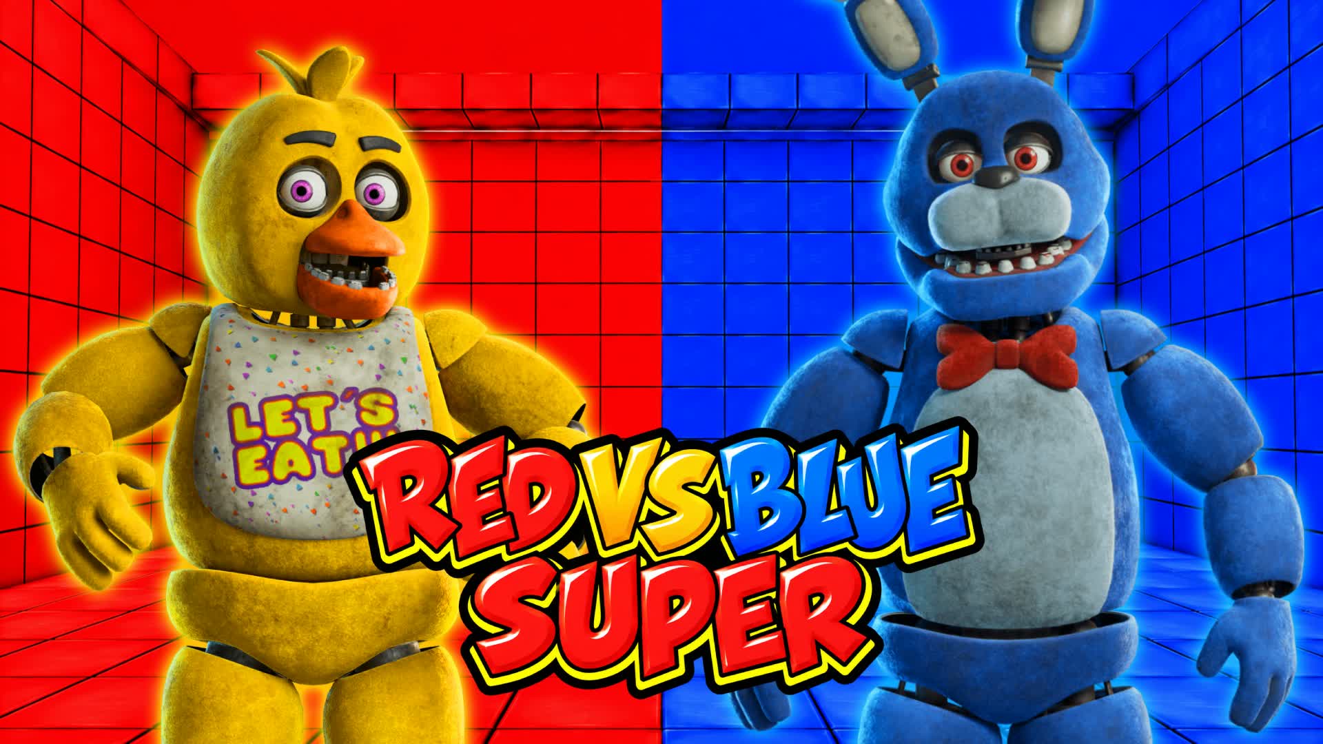 SUPER RVB RED VS BLUE TMNT FNAF 🔴🔵 - Fortnite island 4556-3617-5936 by Detect Mrofka