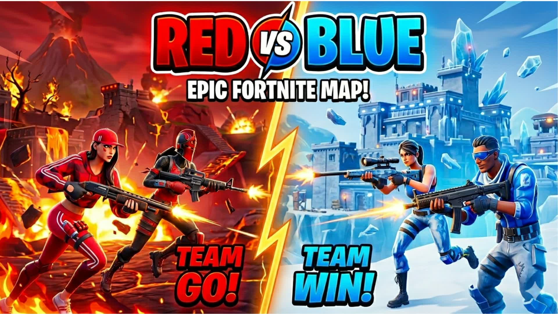 أحمر ضد أزرق Red Vs Blue 🔵🔴