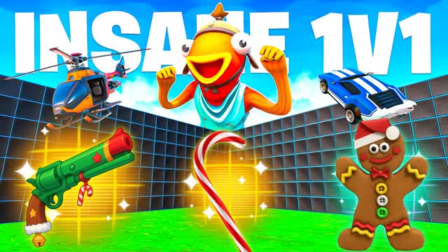 CRAZY 1V1 FFA ALL GUNS & CARS