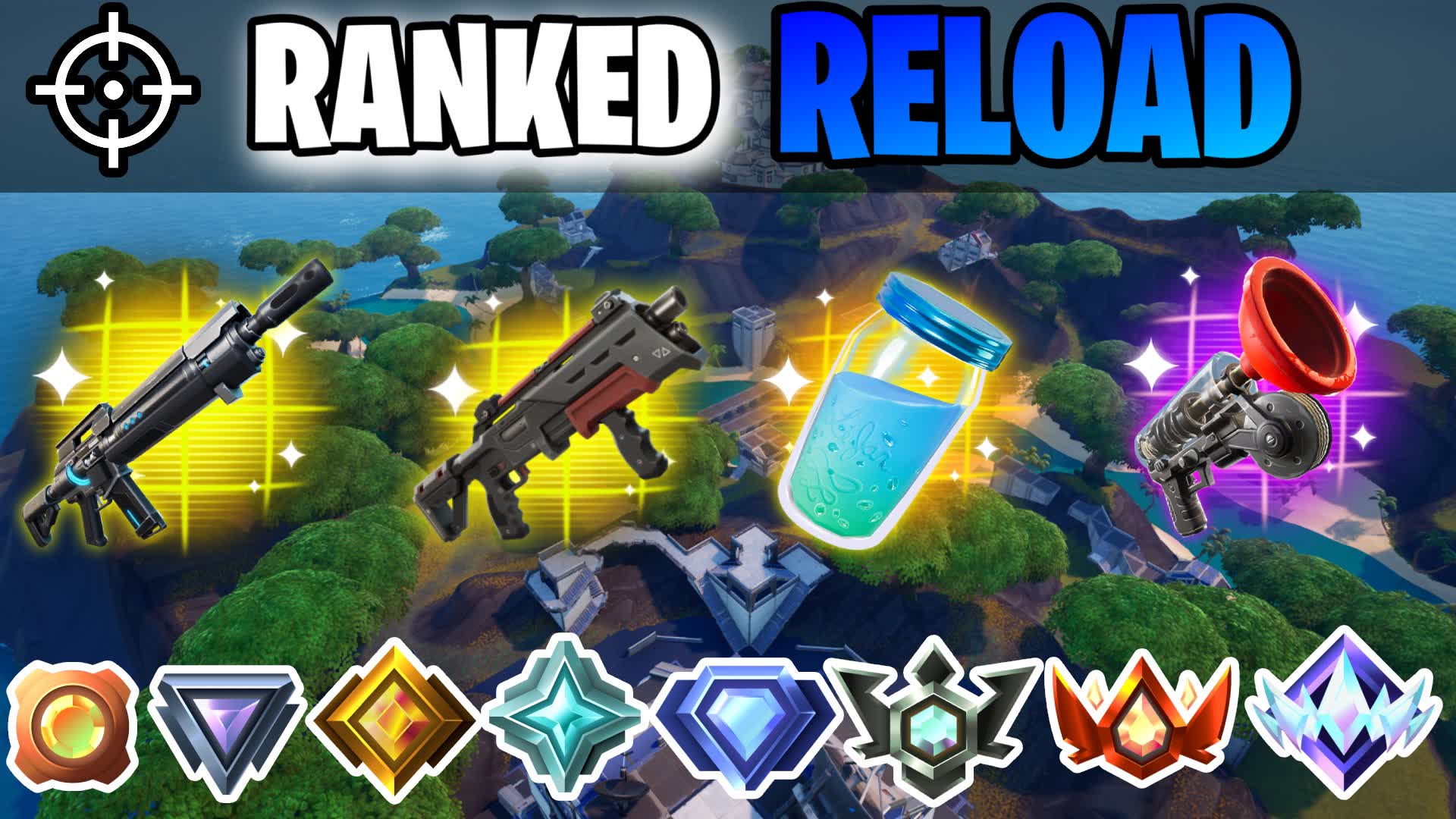 TROPICAL 1V1V1 INFINTE RELOAD RANKED 4