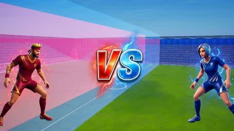 Soccer mini game (Red vs Blue)