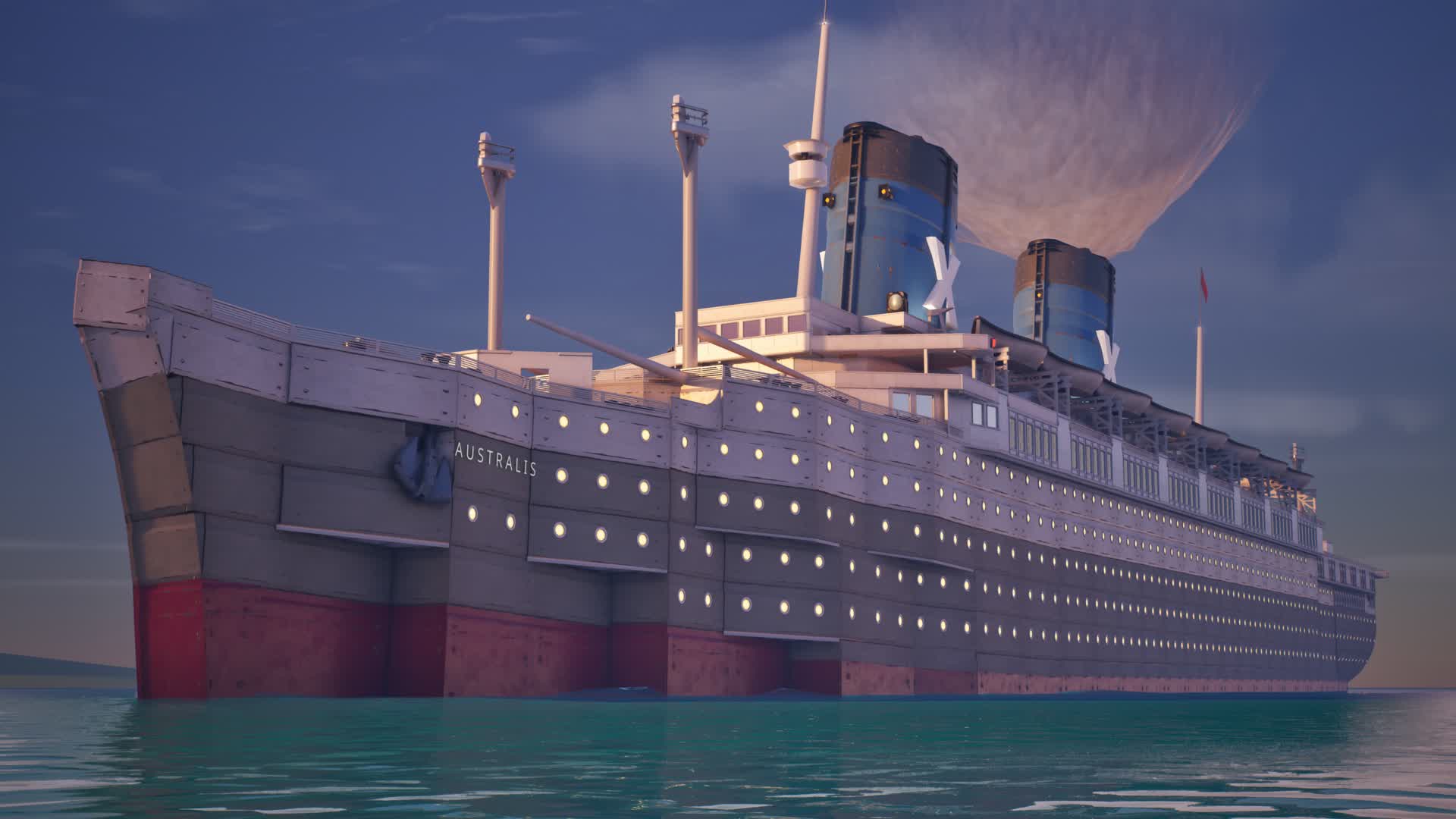 SS オーストラリス (1964) - ショーケース