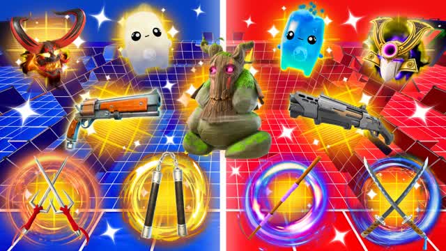 GOAT RED VS BLUE