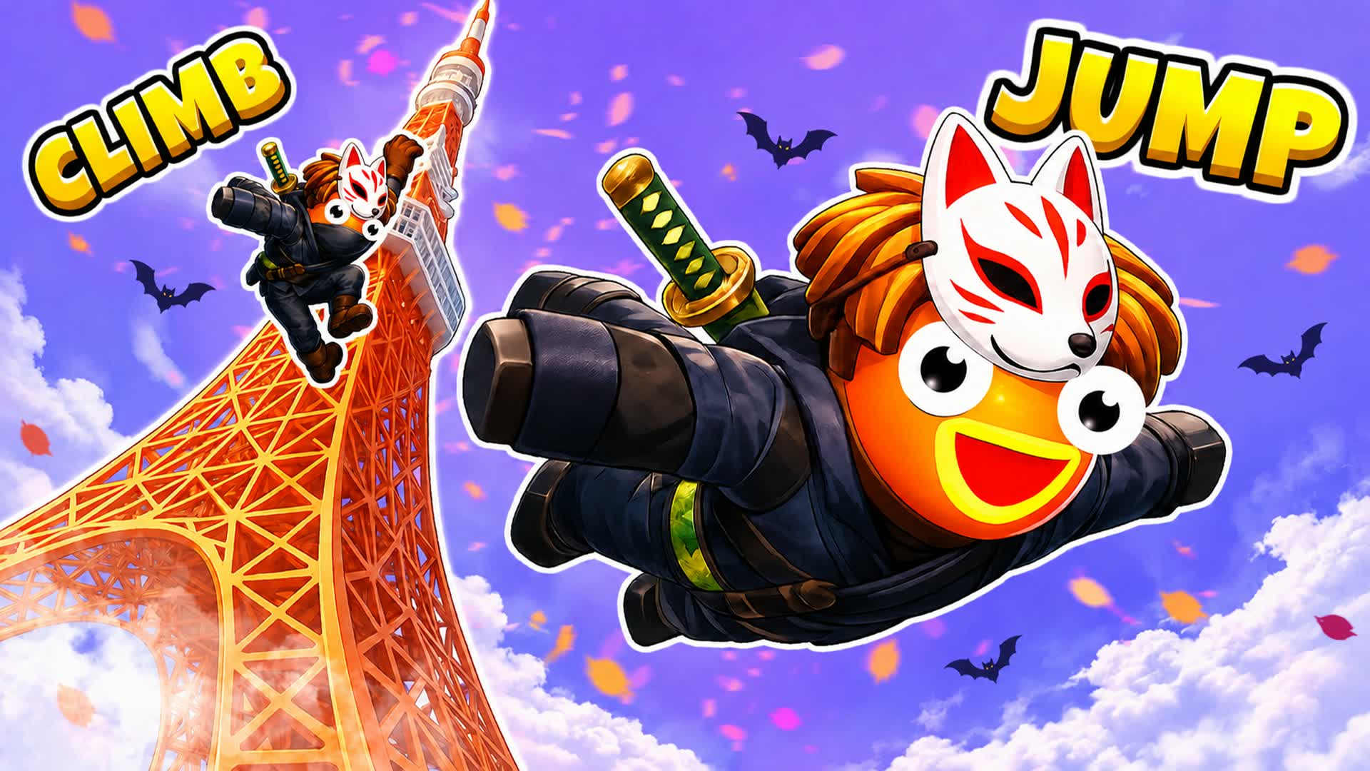CLIMB AND JUMP TOWER [HALLOWEEN 🎃]