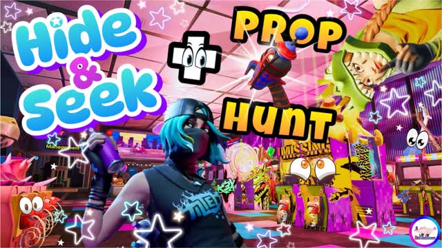 🫣Hide & Seek + Prop Hunt👀 Arcade🕹️