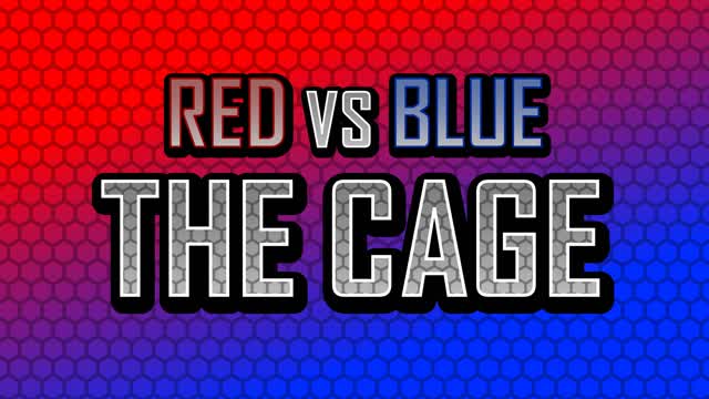 The Cage 🔴 Red vs Blue 🔵 1v1