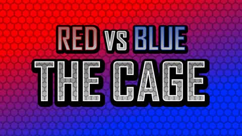 The Cage 🔴 Red vs Blue 🔵 1v1