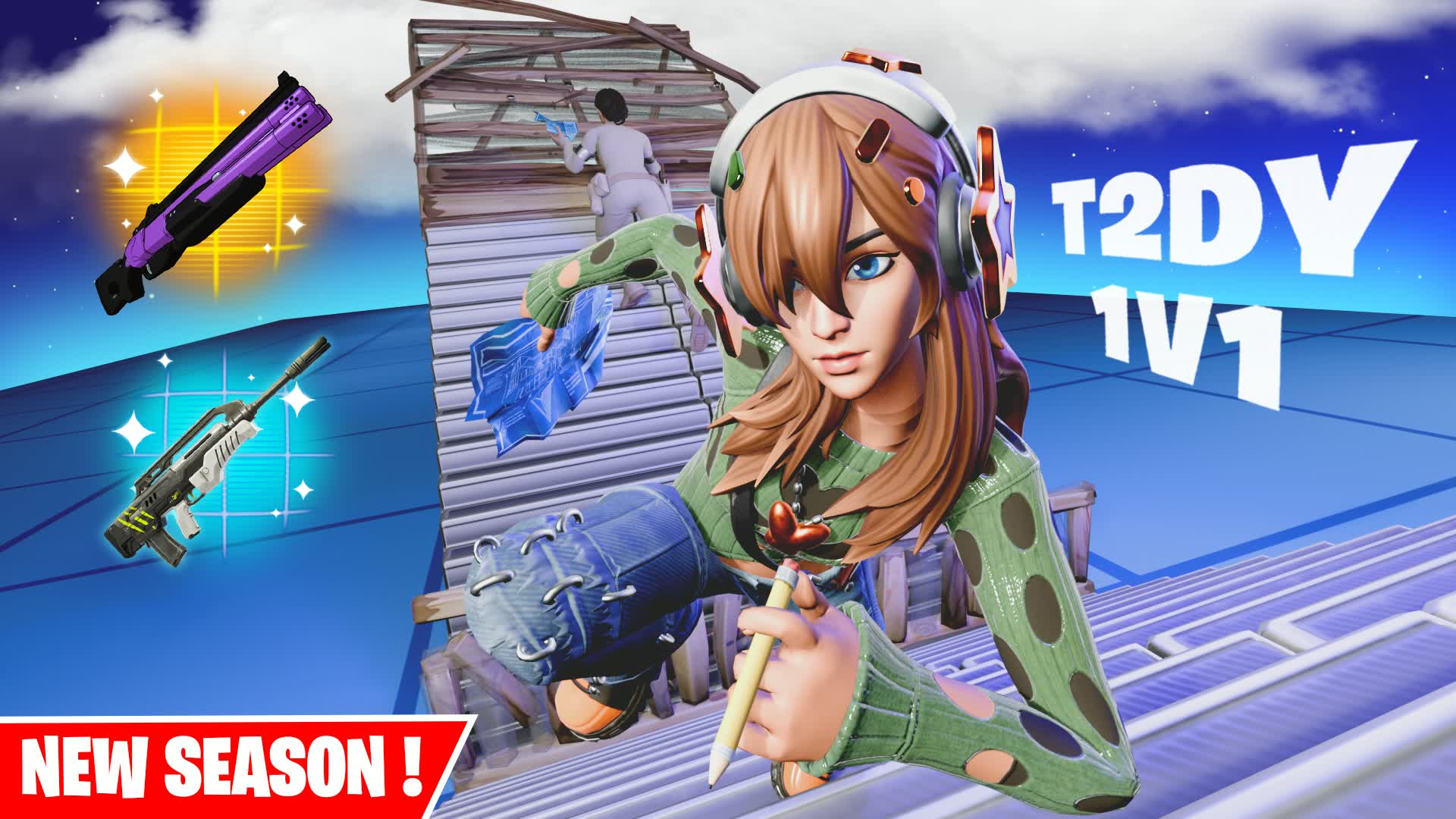 T2DY 1V1 Build Fights (200 Pumps)