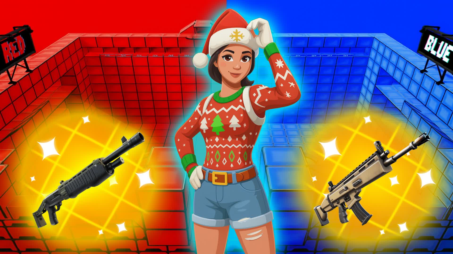 SUPER ❄️ RED VS BLUE 🔴🔵 ❄️ KROONOX ❄️