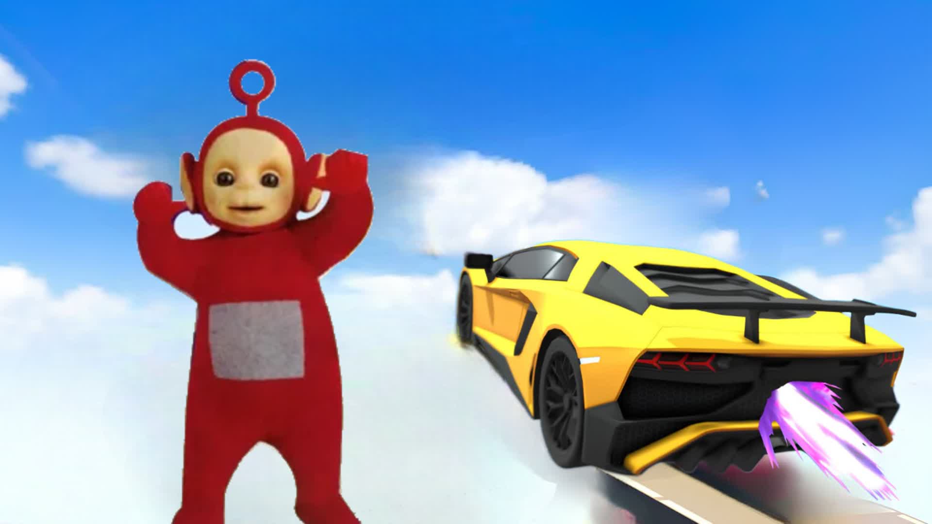 🌈TELETUBBIES MEGA RAMP🌈