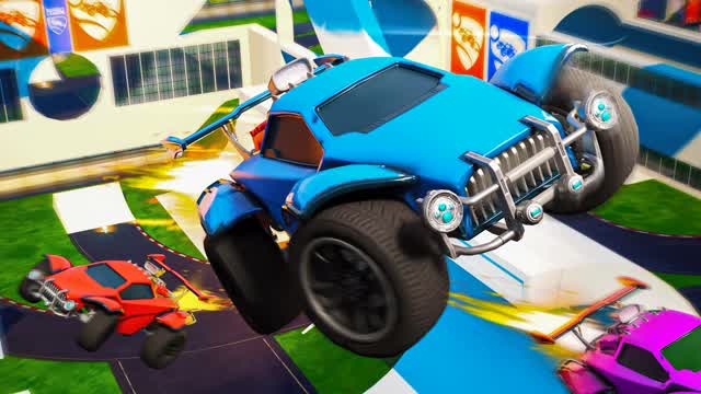 ROCKET LEAGUE  RACE!
