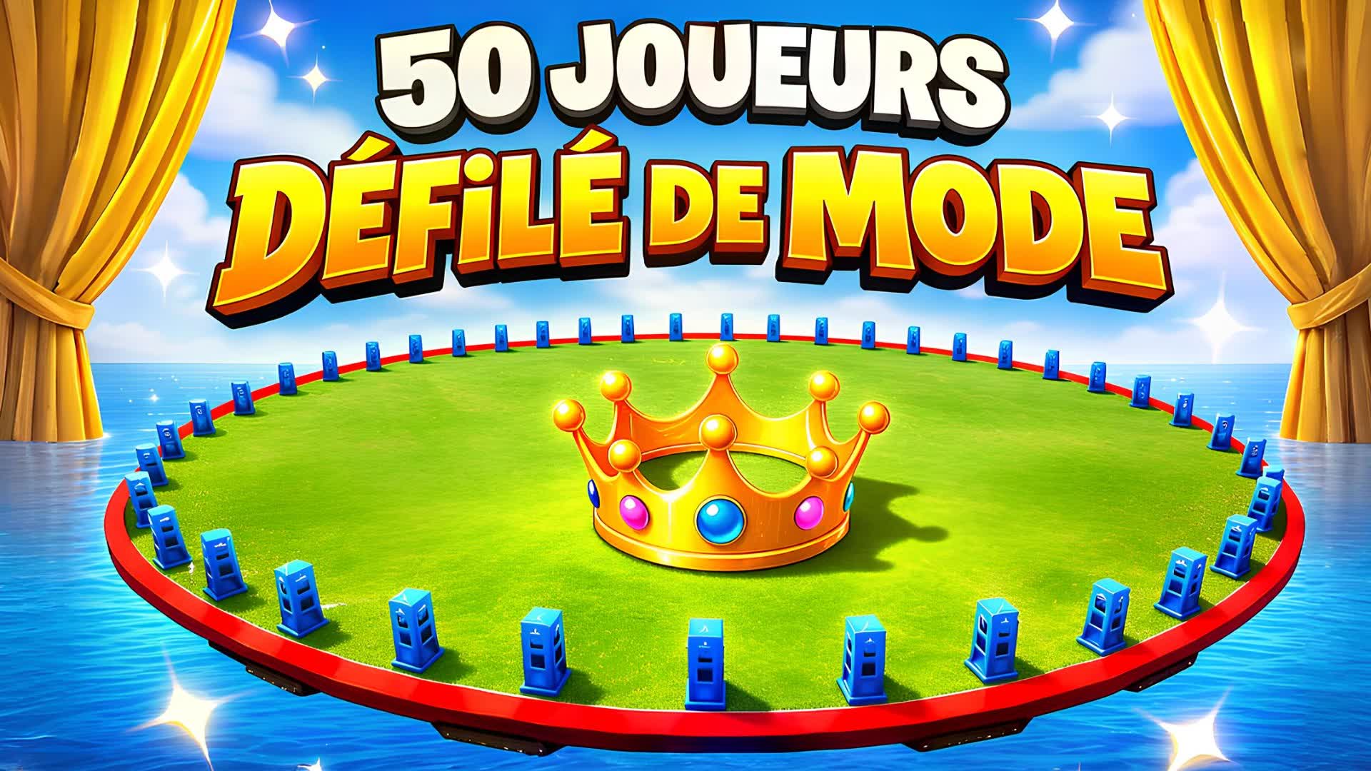 ⭐ ファッションショー — 50人のプレイヤー 🎭