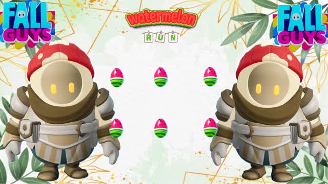 Fall guys Watermelon Run