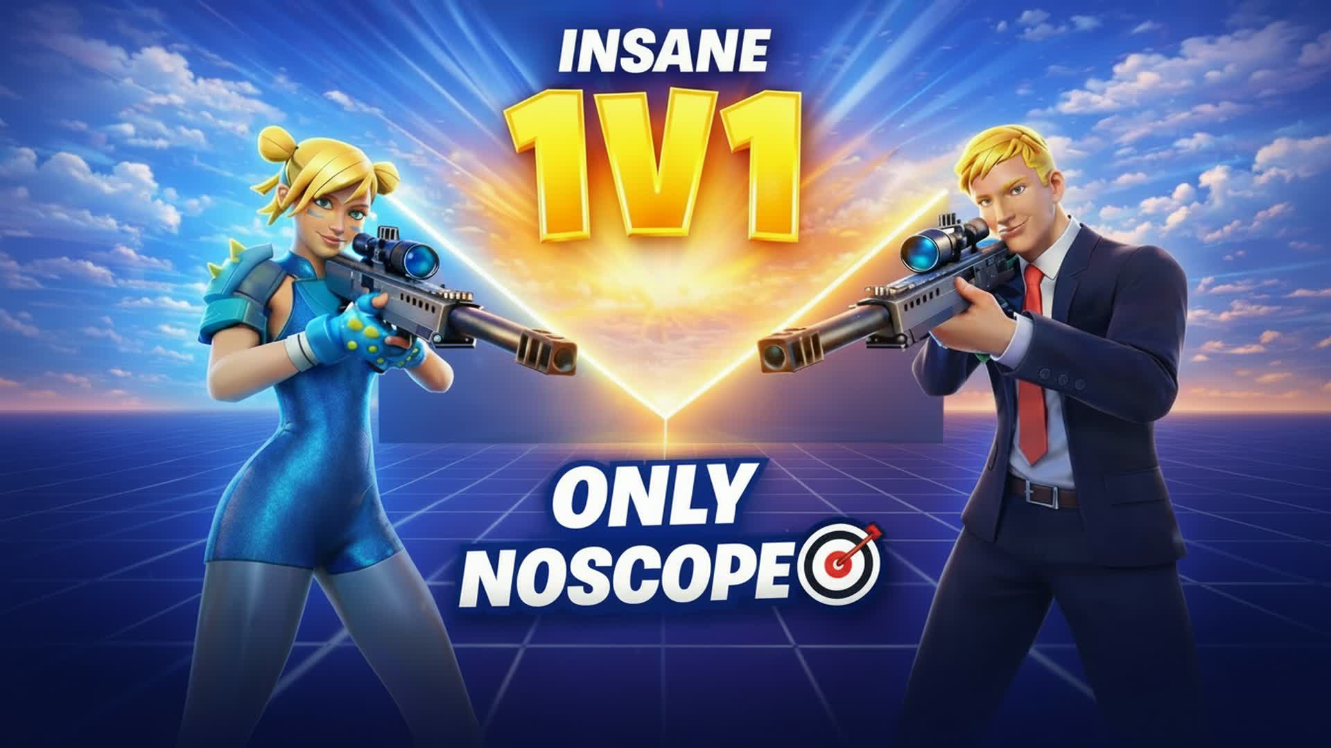 1v1ノー照準オンリー🎯