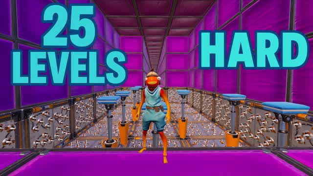 25 LEVEL HARD DEATHRUN 1324-6686-6090 by sheep77 - Fortnite