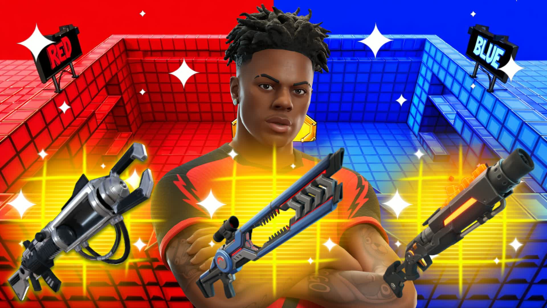 最高 🔴🔵のレッド vs ブルー(全ての武器)