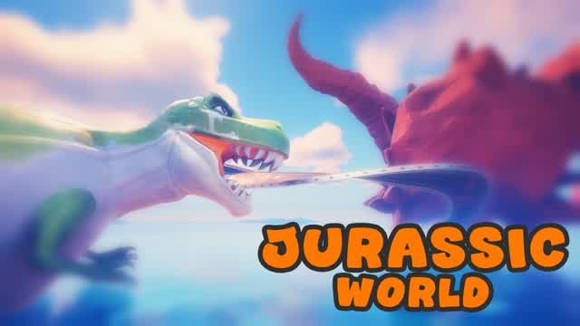 🎏Jurassic World Rocket Race🎏