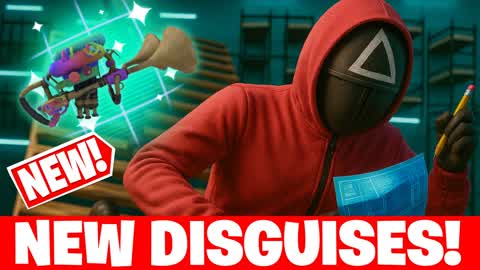 SQUID GAME 1v1 BUILD - NEW DISGUISES!