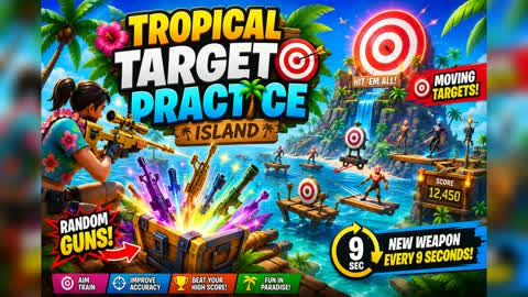 Target Practice Tropical Island Getaway