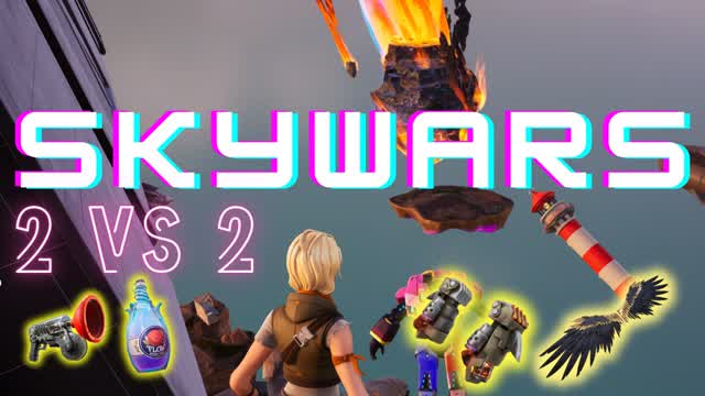 💎​ سماء SKY WARS 2 VS 2 (8 TEAMS)   💎​
