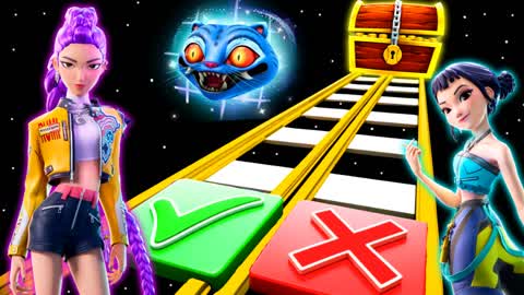 KPOP GLASS BRIDGE EASY GUESS THE PARKOUR