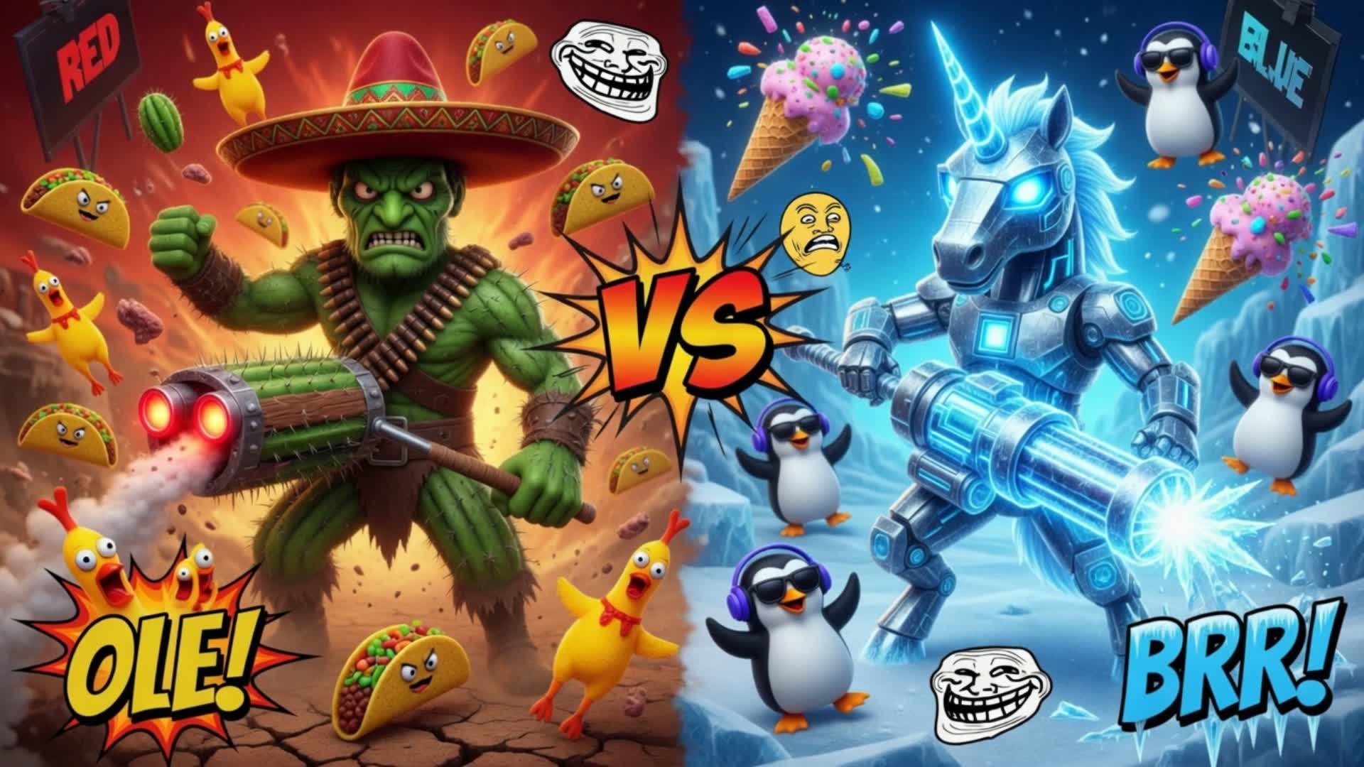 Red vs BLUE VXXXX lxw